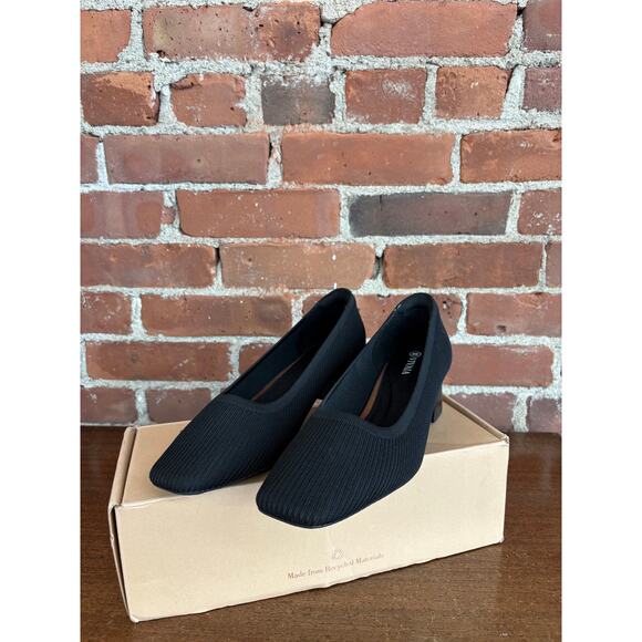 Vivaia Elegant Black Women's Heels - Picture 5 of 10